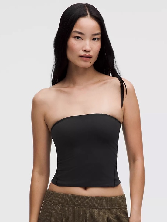 lululemon athletica Tops - Wundermost Ultra-Soft Nulu Tube Top Black